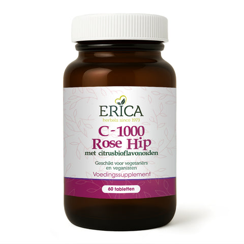 VITAMINE C 1000 MG ROSE HIP 60 TBL