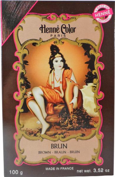 HENNAPOEDER BRUN (BRUIN) 100 G