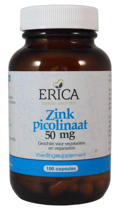 ZINK PICOLINAAT 50 MG CAPSULES 100 ST