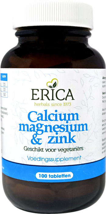 CALCIUM, MAGNESIUM EN ZINK TABL 100 TABL