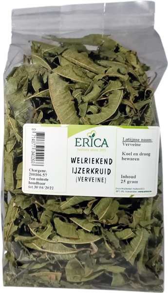 IJZERKRUID, WELRIEKEND (CITROENVERBENA/VERVEINE) 25 G