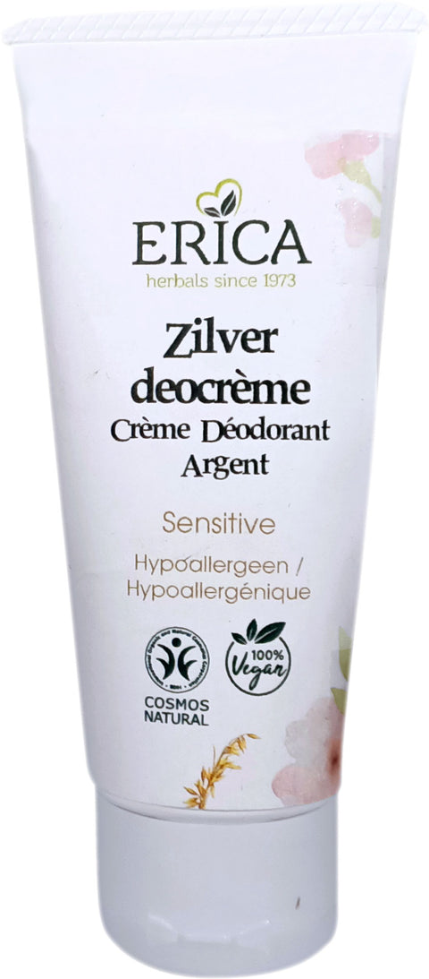 SENSITIVE ZILVER DEODORANT CREME 50 ML