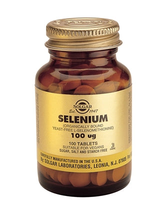 SOLGAR SELENIUM 100MCG 100TAB