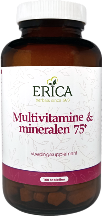 VITAMINEN MINERALEN 75+ TABLETTEN 100 TABL