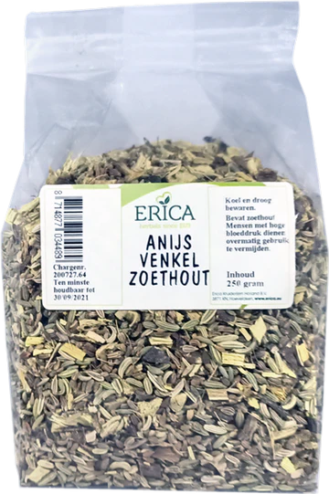 ANIJS VENKEL ZOETHOUT 250 G