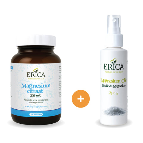 Magnesium citraat + Magnesium Olie Spray